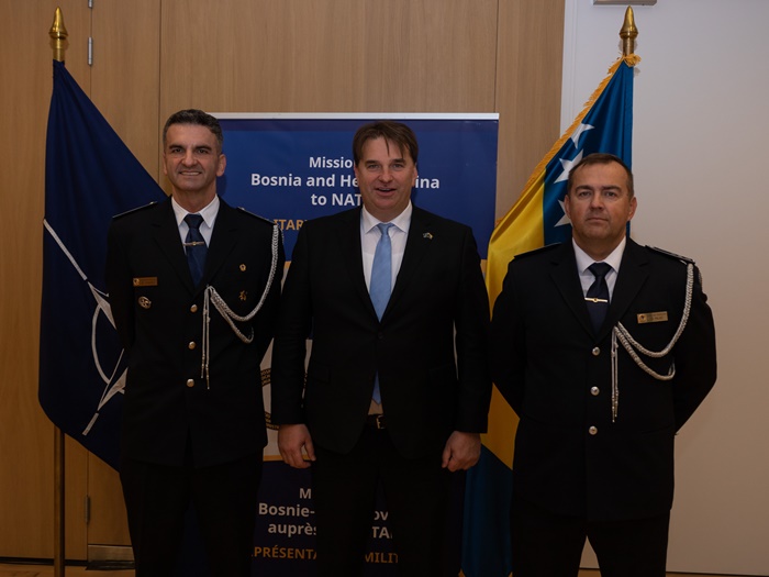Svečani prijem povodom Dana Oružanih snaga BiH u Sjedištu NATO u Briselu