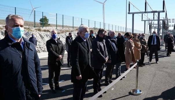 Svečano obilježen završetak radova na Vjetroelektrani Podveležje
