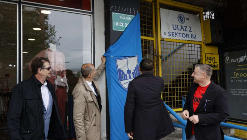 Svečano otkrivena ploča s novim nazivom ulice Bulevar Ivice Osima