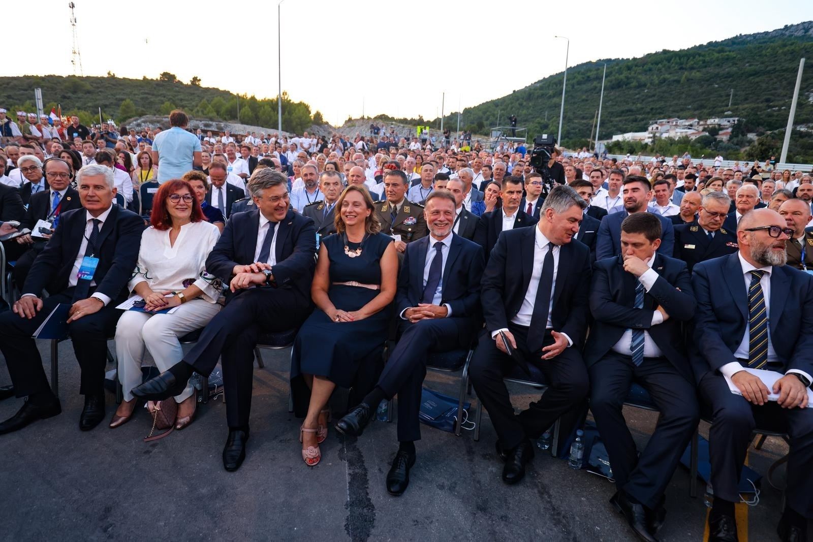Svečano otvaranje Pelješkog mosta, prisustvuje i Čović