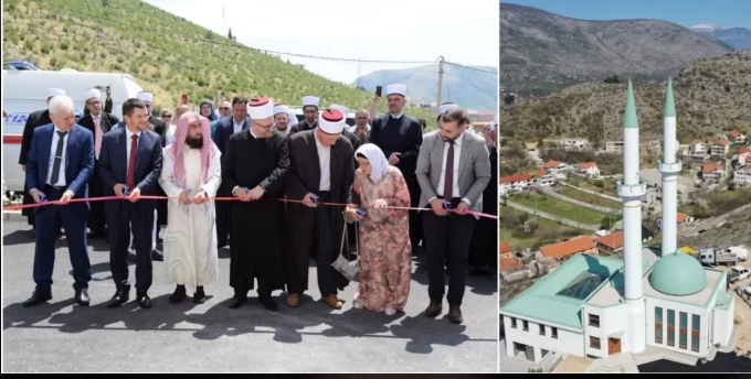 Svečano otvorena džamija u Gornjem Zaliku u Mostaru