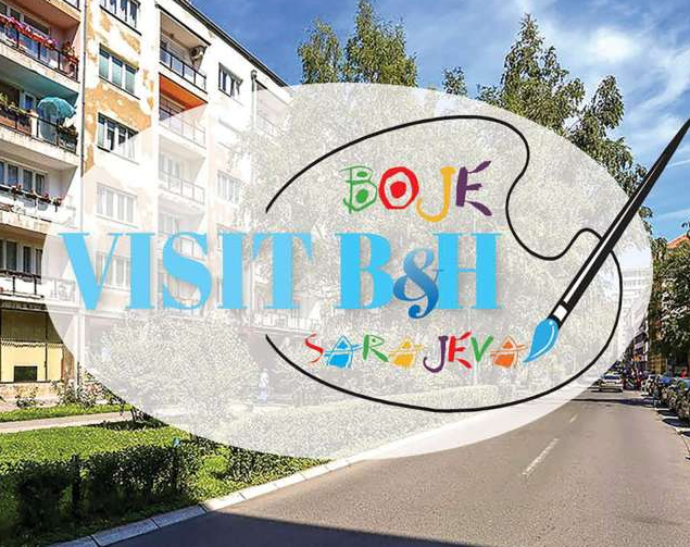 Svečano otvorenje likovne kolonije na otvorenom "Boje Sarajeva" u Radićevoj ulici