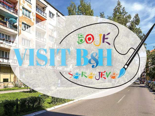 Svečano otvorenje likovne kolonije na otvorenom "Boje Sarajeva" u Radićevoj ulici