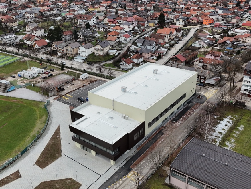 Svečano otvorenje nove sportske dvorane u Hrasnici zakazano za četvrtak