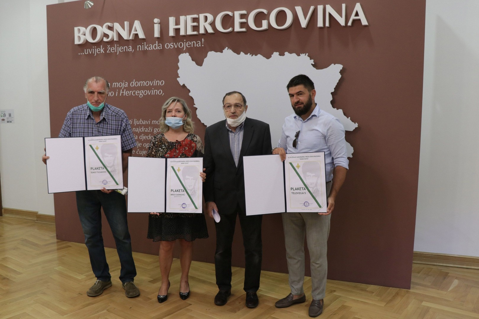 Svečano uručene Plakete 'Nino Ćatić' 
