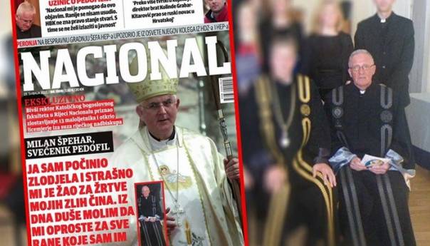 Svećenik pedofil iz Rijeke sve priznao: Molim da mi dječaci oproste
