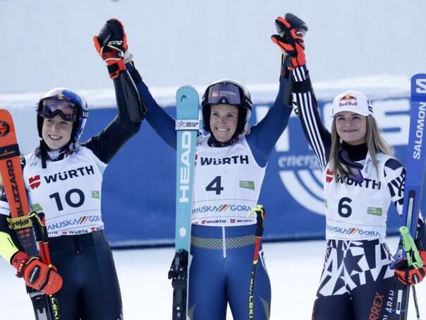 Šveđanka Sara Hector odnijela pobjedu u veleslalomu u Kranjskoj Gori