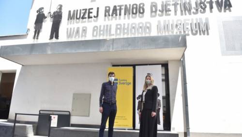 Švedska podržala rad Muzeja ratnog djetinjstva