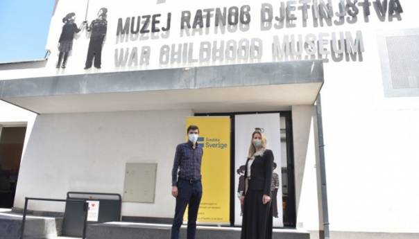 Švedska podržala rad Muzeja ratnog djetinjstva