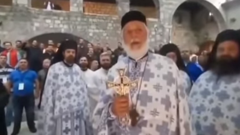 Sveštenici pjevali: Kad se vojska na Kosovo vrati...