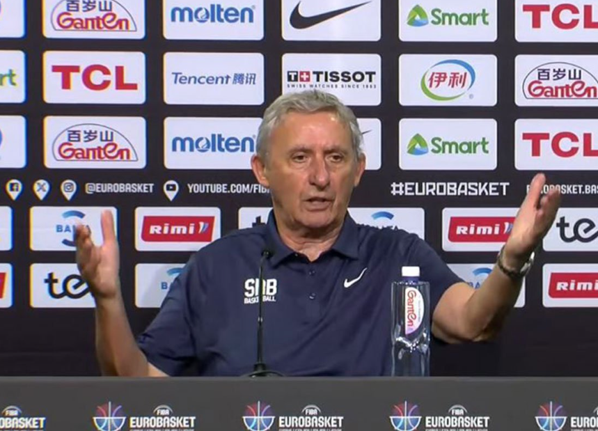 Video: Svetislav Pešić pobjesnio poslije meča