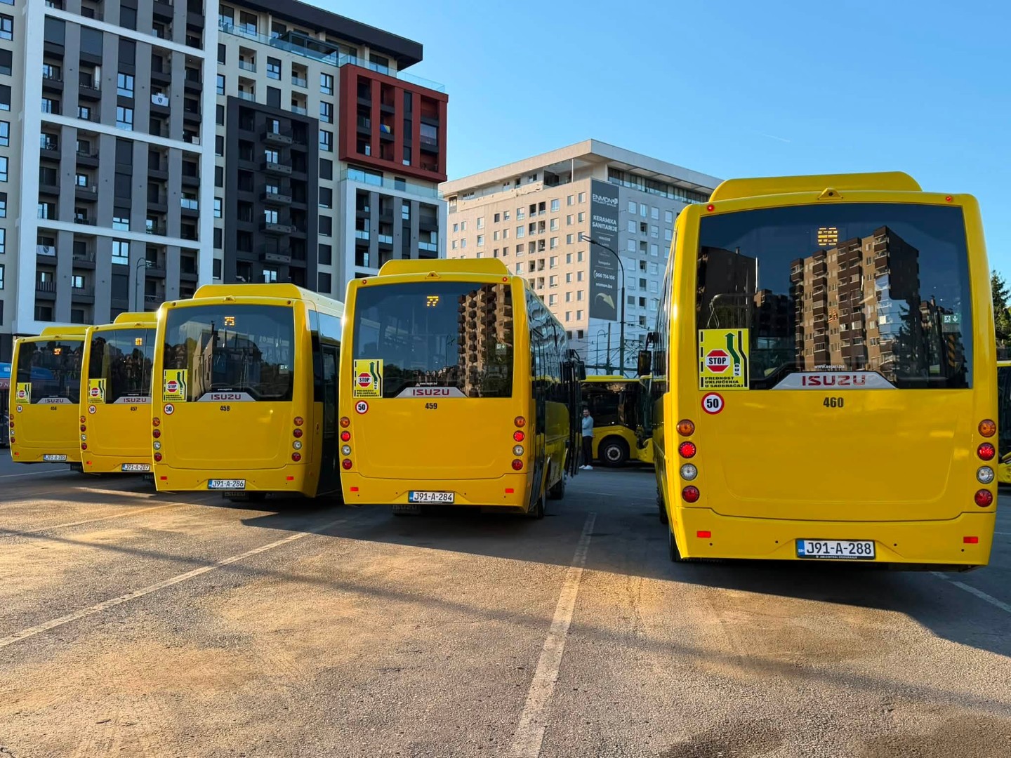 Svi novi minibusi u Sarajevu od danas na ulicama