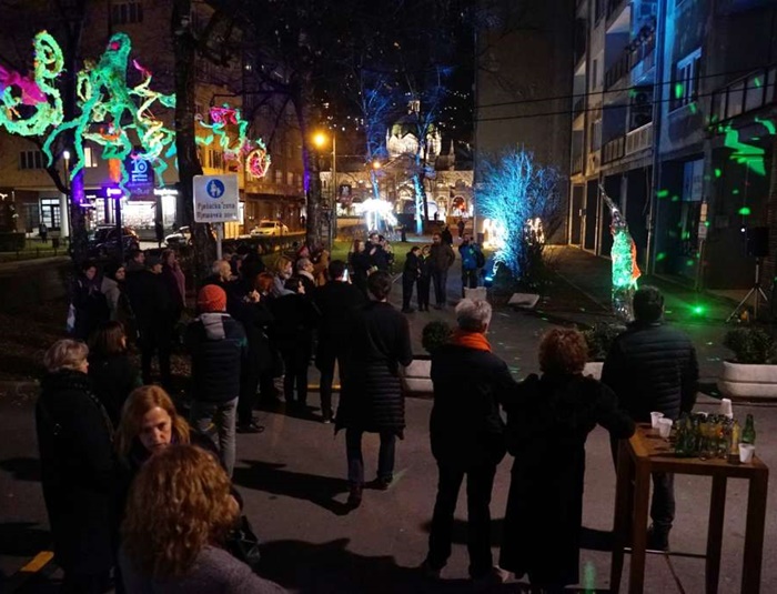 Svjetlosnim performansom otvoren drugi 'Art&Light' festival u Sarajevu