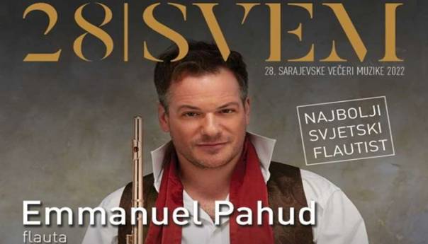 Svjetska zvijezda Emmanuel Pahud otvara 28. izdanja Sarajevskih večeri muzike
