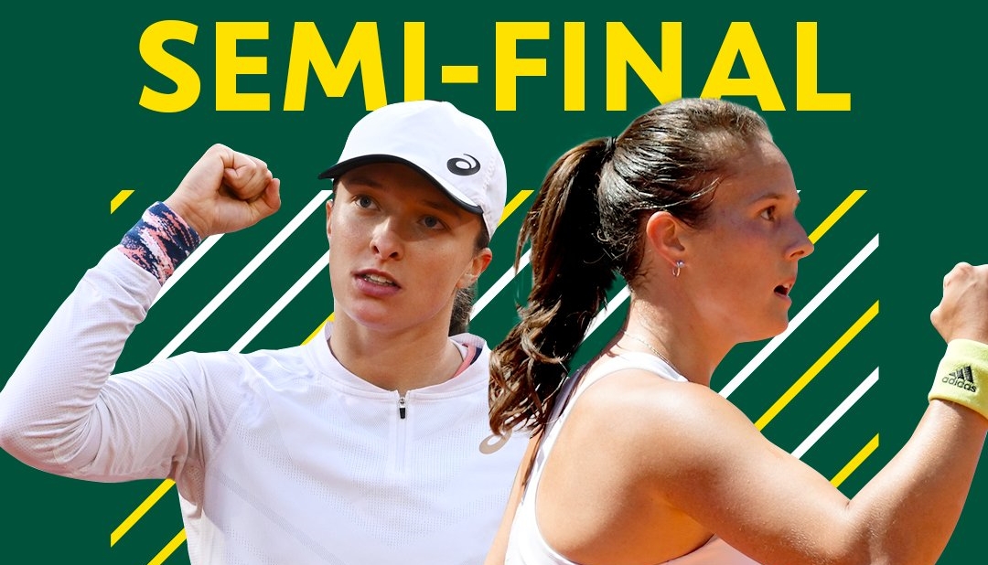 Swiatek i Kasatkina u polufinalu Roland Garrosa