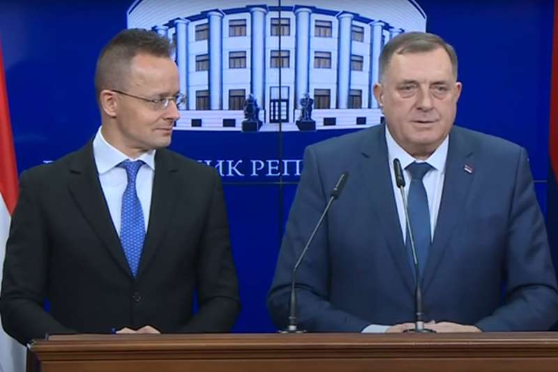 Szijjarto: Lov na vještice u BiH se nastavlja, Dodik je prijatelj Mađarske
