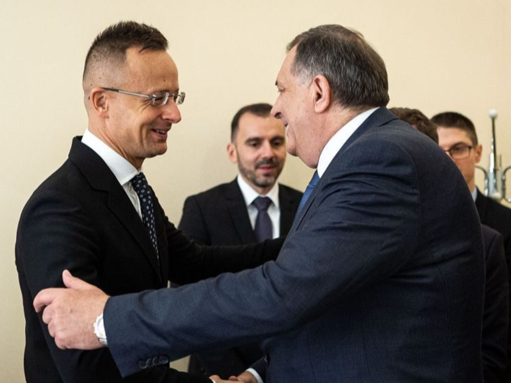 Szijjarto opet branio Dodika i kritikovao EU