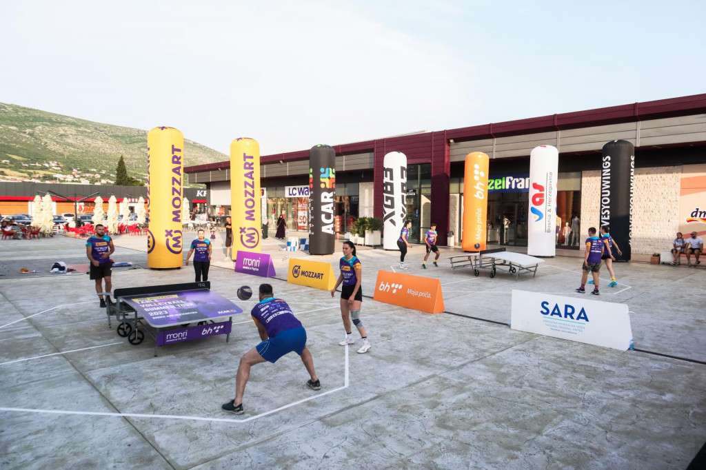 Table Volleyball Summer Tour: Rijad Begić i Tamara Češić i u Mostaru potvrdili dominaciju