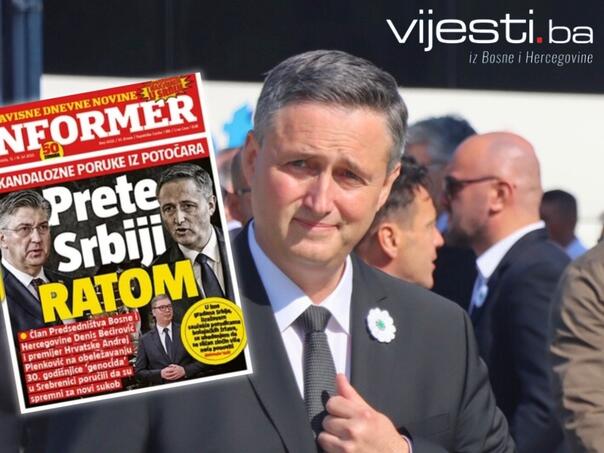 Tabloid iz Srbije brutalno laže o Bećiroviću, on poručio: Nisam to slučajno govorio!