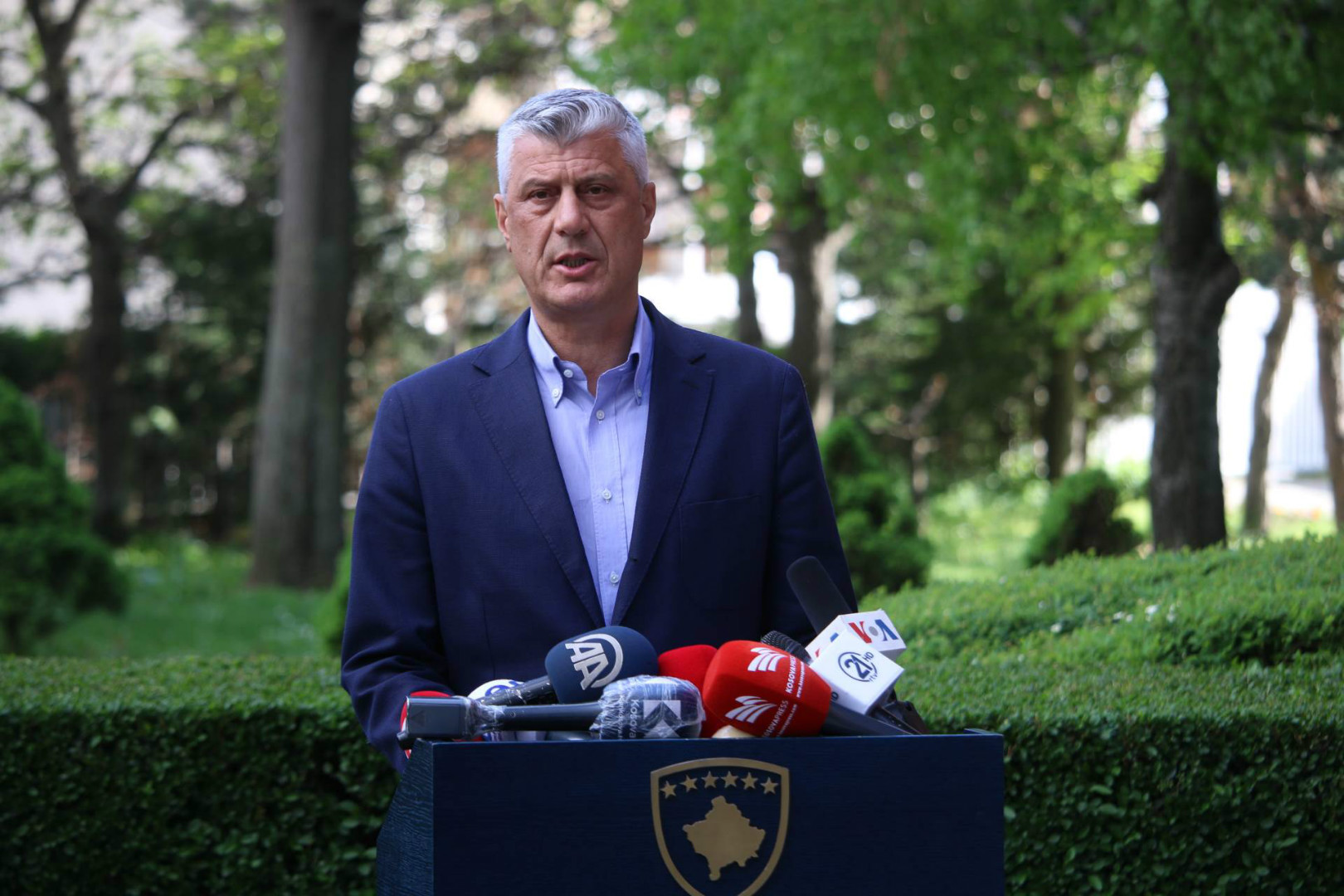 Tači odložio obraćanje povodom prijedloga optužnice za ratne zločine