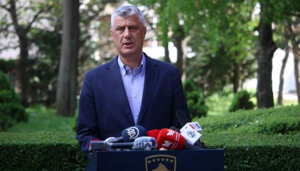 Tači odložio obraćanje povodom prijedloga optužnice za ratne zločine