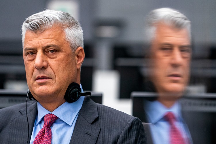 Tači se izjasnio da nije kriv za zločine 