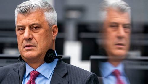 Tači se izjasnio da nije kriv za zločine