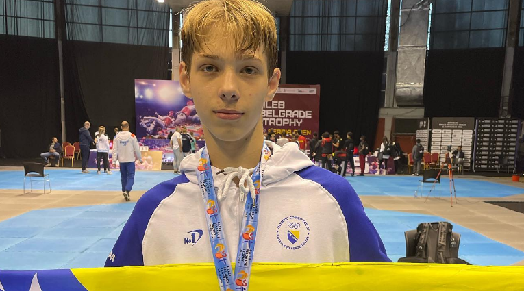 Taekwondo - Abdullah Bejtić osvojio zlato na turniru u Beogradu
