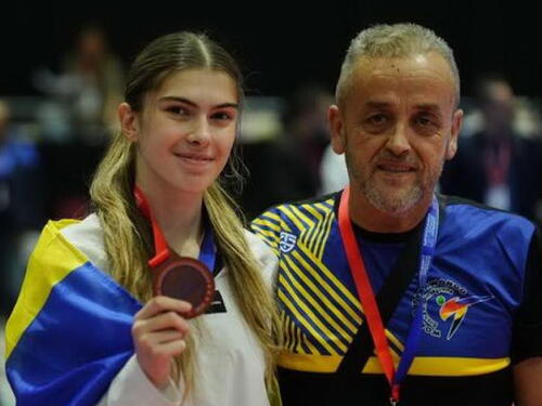 Taekwondo reprezentativka BiH Ada Avdagić zlatna na Croatia Openu u Zagrebu