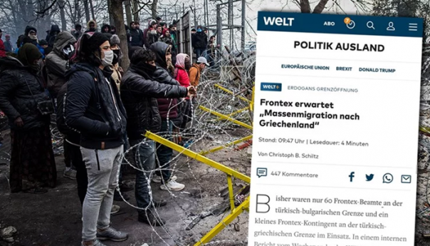 Tajni izvještaj Frontexa o migrantima: Biće teško!
