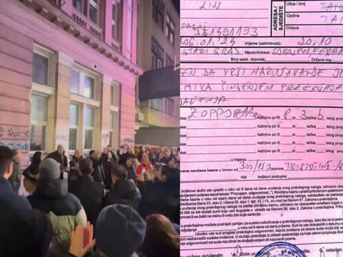 Tajvanac zabavljao Sarajlije u Ferhadiji, policija ga kaznila sa 150 KM