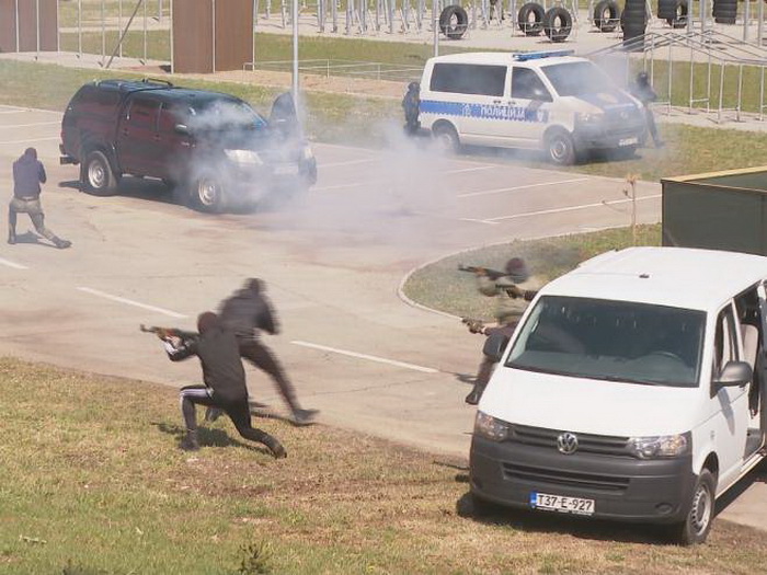 Taktička vježba MUP RS na području Banjaluke