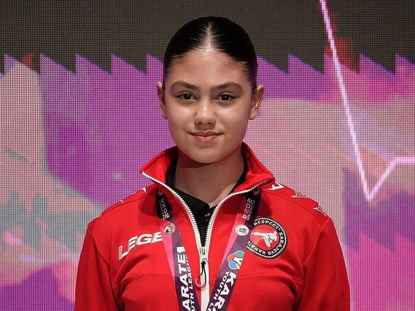 Talentovana Edna Bašagić osvojila bronzu na Svjetskoj karate ligi u Emiratima