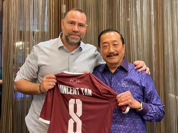 Vincent Tan: Bila mi je čast biti dio puta FK Sarajevo
