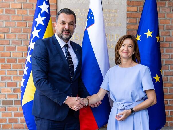 Tanja Fajon 25. marta dolazi u Sarajevo, sastanak sa Konakovićem