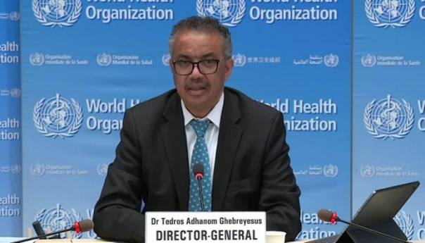 Tedros: Pandemija u opasnoj fazi
