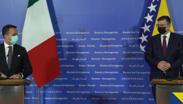 Tegeltija i Di Maio za nastavak razvoja dobrih odnosa BiH i Italije
