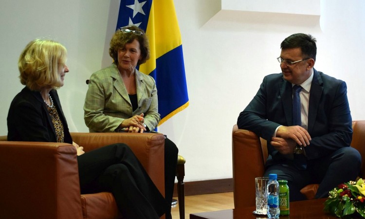 Tegeltija i Hartman o mogućnostima proširenja saradnje BiH i Austrije