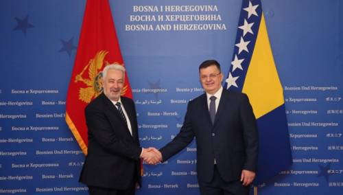 Tegeltija i Krivokapić: Dva prioriteta BiH i Crne Gore