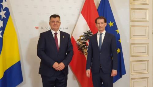 Tegeltija i Kurz razgovarali o saradnji BiH i Austrije