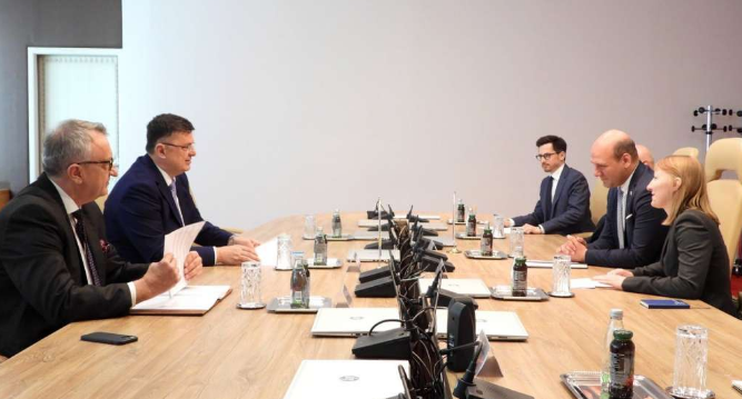 Tegeltija i Šinkovski razgovarali o aktuelnoj situaciji u BiH i regionu