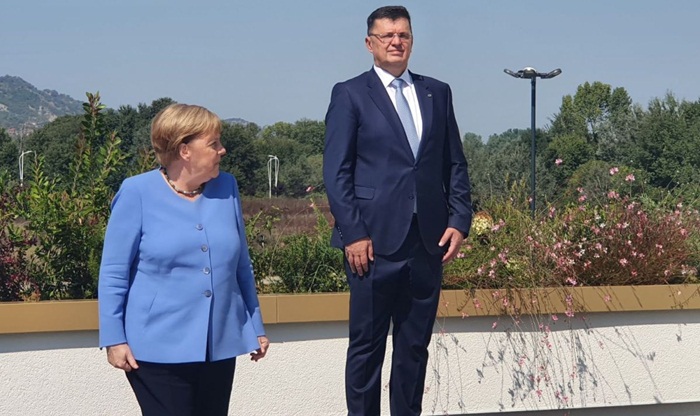 Tegeltija na radnom ručku sa Angelom Merkel i liderima  Z . Balkana