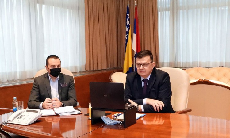 Tegeltija razgovarao s novoimenovanim izvršnim direktorom MMF-a Hilbersom