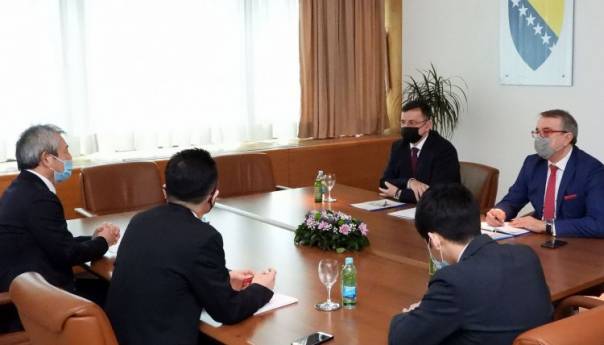 Tegeltija s ambasadorom Japana u BiH razgovarao o unapređenju saradnje
