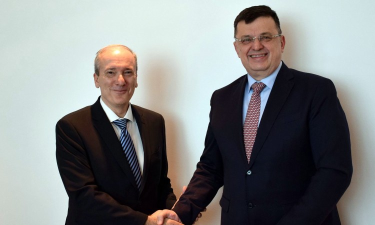 Tegeltija s ambasadorom Republike Grčke u BiH Papandreuom