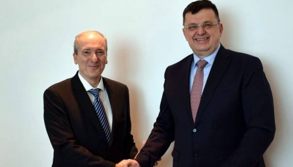 Tegeltija s ambasadorom Republike Grčke u BiH Papandreuom