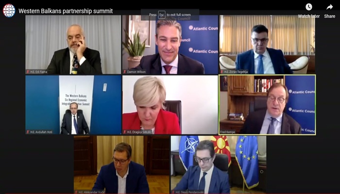 Tegeltija s liderima Z. Balkana: Ekonomska integracija regiona