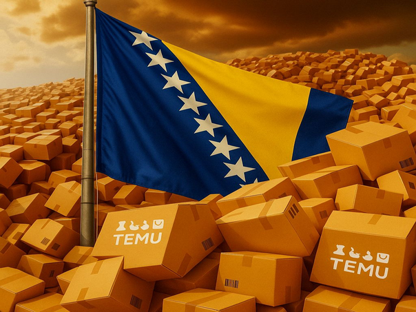 Temu iz BiH izvukao preko 100 miliona KM bez marke poreza