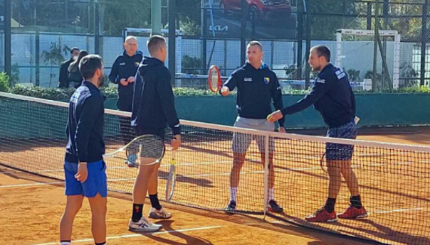 Teniseri BiH uspješno završili pripreme za meč protiv Tunisa