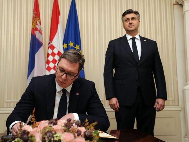 Tenzije na relaciji Beograd-Zagreb: Plenković odgovorio Vučiću